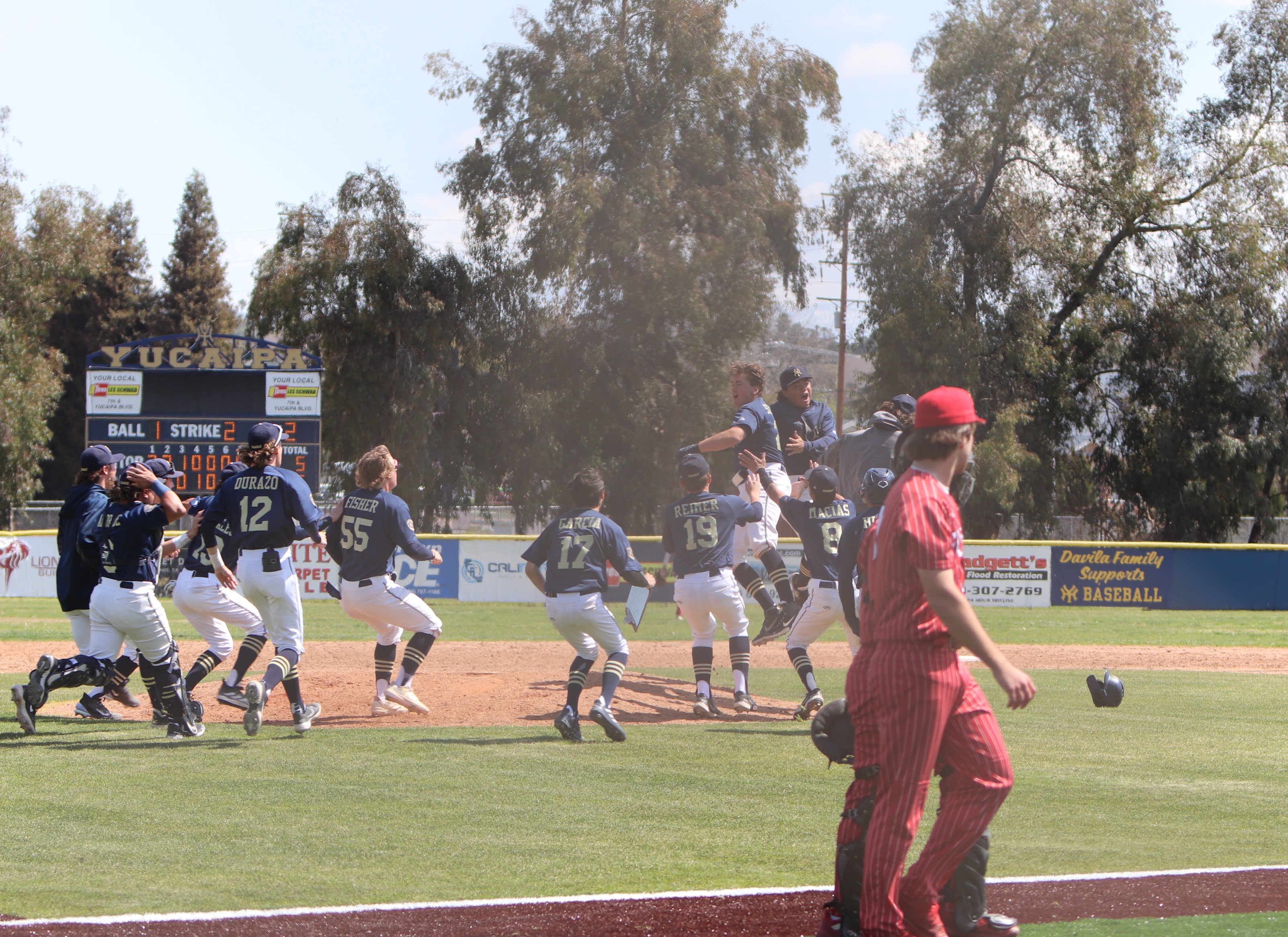Yucaipa baseball feature on Luke Scherrer by John Murphy March 23032820233186